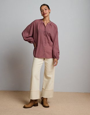 AE77 Premium Voile Blouse