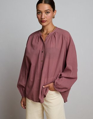 AE77 Premium Voile Blouse