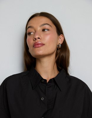 AE77 Premium Camisa Esmoquin Corta y Recta Manga Larga