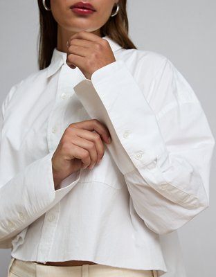 AE77 Premium Camisa Esmoquin Corta y Recta Manga Larga