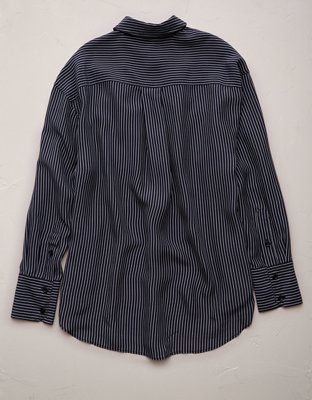 AE77 Premium Camisa de Seda con Botones