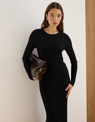 AE77 Premium Cashmere-Blend Maxi Dress from American Eagle - $79.20