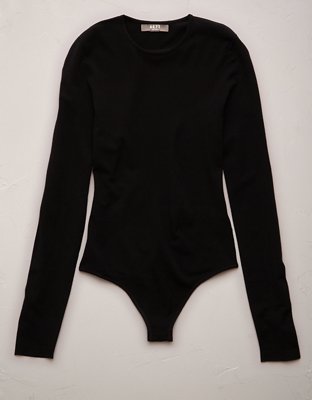 AE77 Premium Seamless Crew Neck Bodysuit