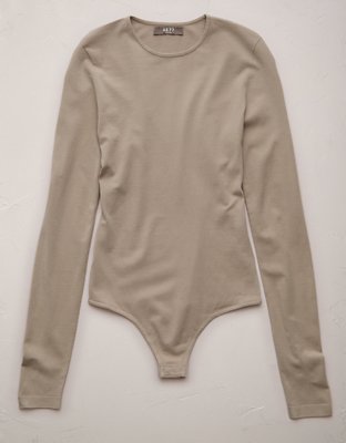 AE77 Premium Seamless Crew Neck Bodysuit