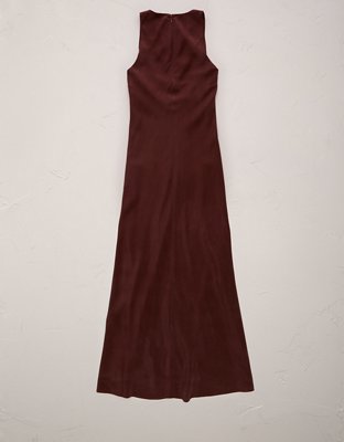 AE77 Premium Silk Maxi Dress