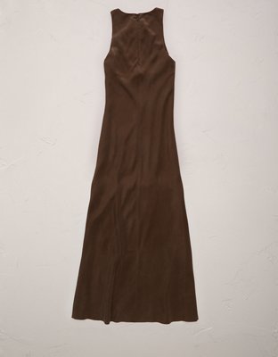 AE77 Premium Silk Maxi Dress