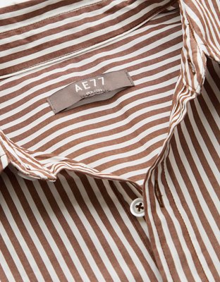 AE77 Premium Poplin Boyfriend Shirt