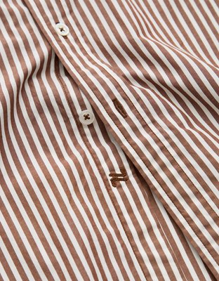 AE77 Premium Poplin Boyfriend Shirt