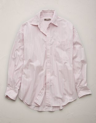 AE77 Premium Poplin Boyfriend Shirt