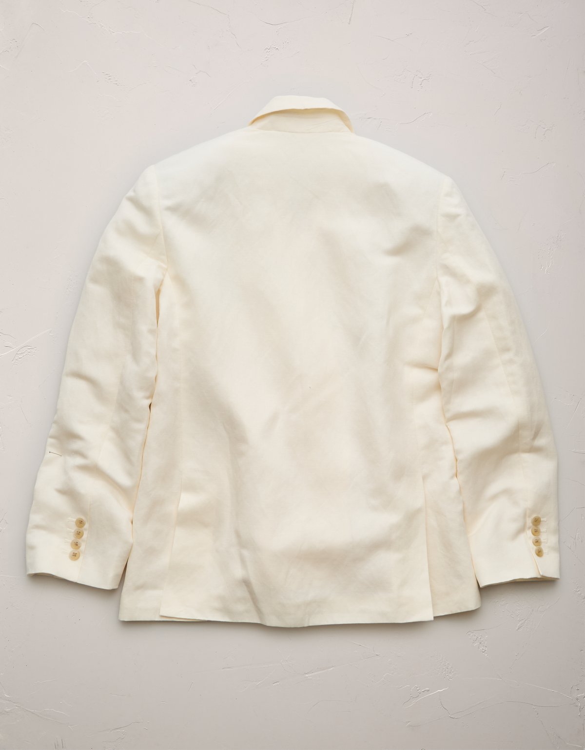 AE77 Premium Linen-Silk Blend Double-Breasted Blazer - image 4