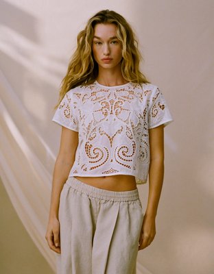 AE77 Premium Lace Shirt