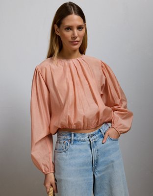 AE77 Premium Bubble Blouse