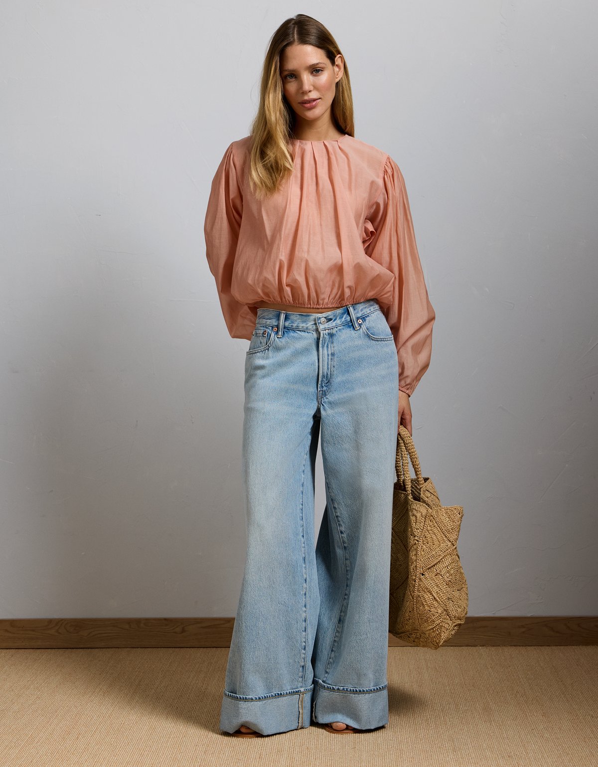 AE77 Premium Bubble Blouse - image 5