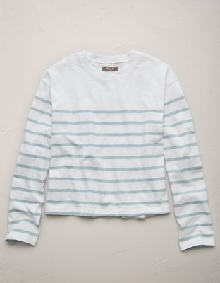 AE77 Premium Boxy Long-Sleeve T-Shirt