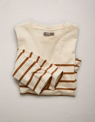 AE77 Premium Boxy Long-Sleeve T-Shirt