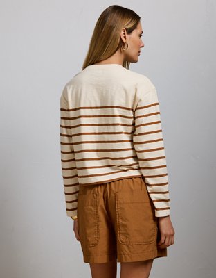 AE77 Premium Boxy Long-Sleeve T-Shirt