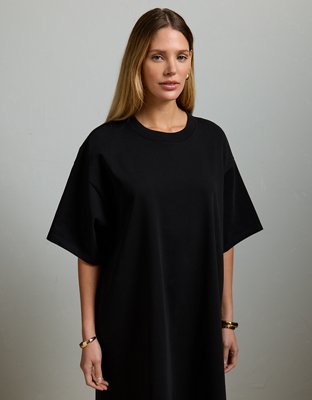 AE77 Premium T-Shirt Midi Dress