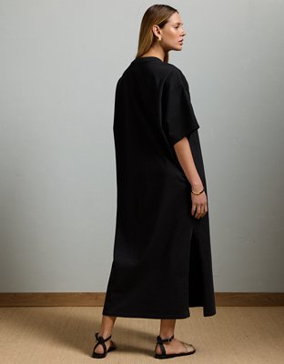 AE77 Premium T-Shirt Midi Dress