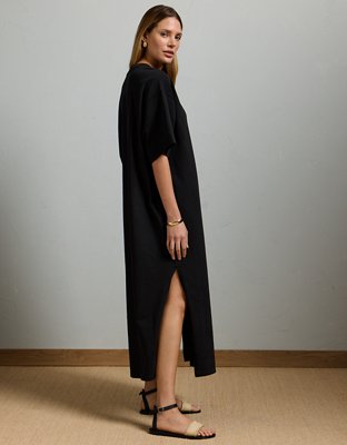 AE77 Premium T-Shirt Midi Dress