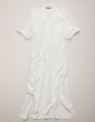 knee length dresses for ladies Endless Dream Midi Shirt Dress White / Xs main image 0