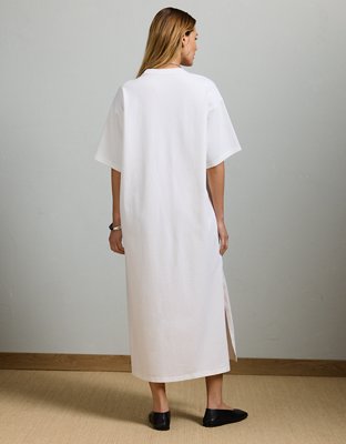 AE77 Premium T-Shirt Midi Dress