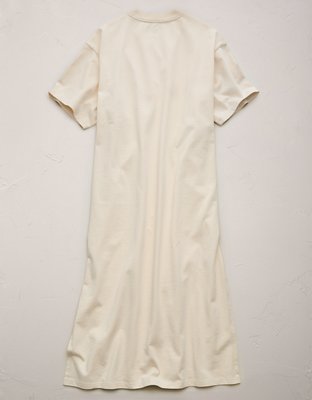 AE77 Premium T-Shirt Midi Dress