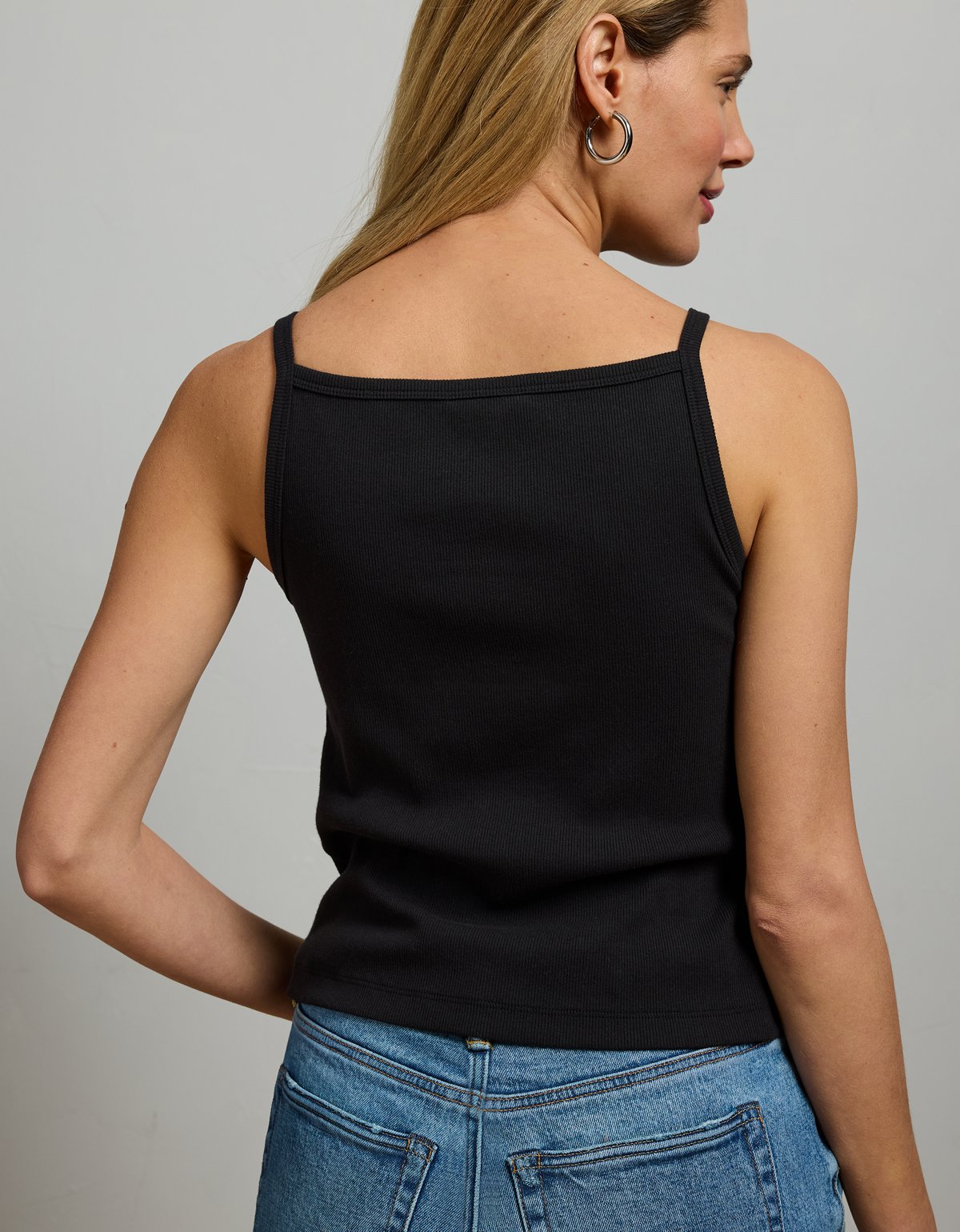 AE77 Square Neck Tank Top - image 2