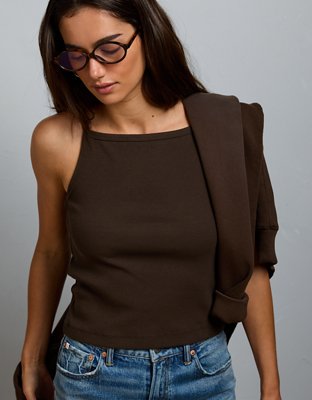 AE77 Square Neck Tank Top