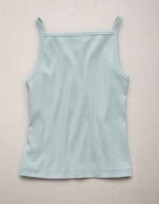 AE77 Premium Straight Neck Tank Top