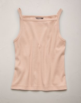 AE77 Premium Straight Neck Tank Top