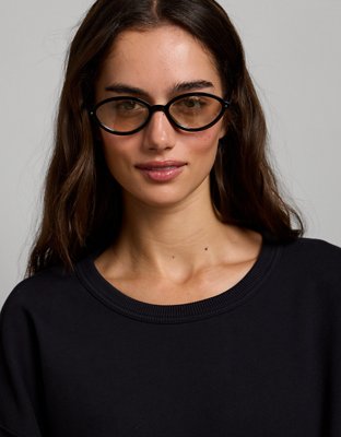 AE77 Premium Relaxed Cropped Sweatshirt