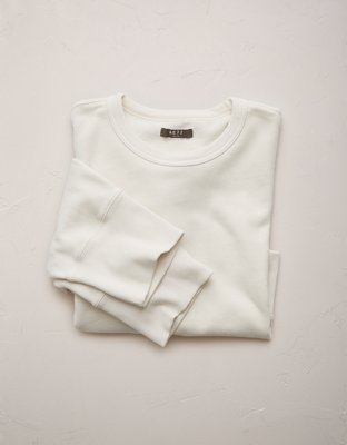 AE77 Premium Relaxed Cropped Sweatshirt