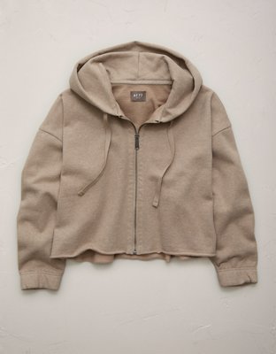 AE77 Premium Zip-Up Hoodie | American Eagle