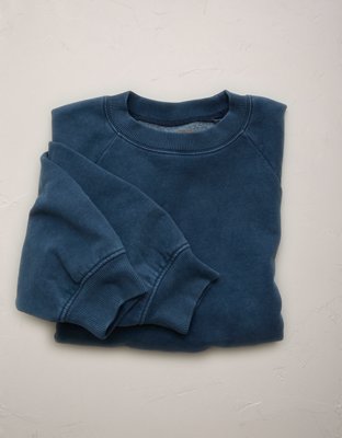 AE77 Premium Cropped Fleece Sweatshirt