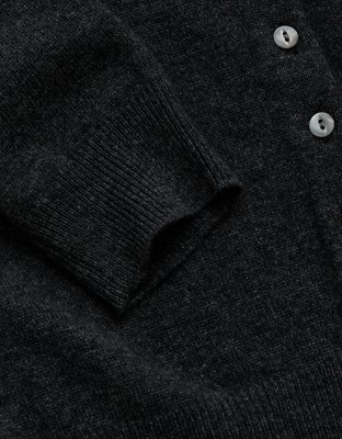 Женский кардиган American Eagle AE77 Premium Wool-Cashmere, цвет: Угольный — фото 8