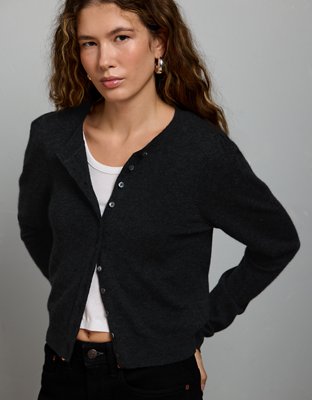 AE77 Premium Wool-Cashmere Cardigan