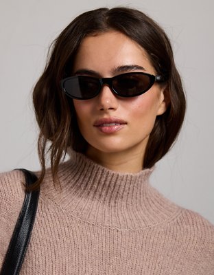 Женский свитер American Eagle AE77 Turtleneck, цвет: Коричневый — фото 8