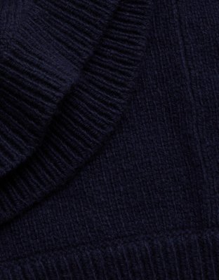 Женский свитер American Eagle AE77 Premium Cape, цвет: Тёмно-синий — фото 6