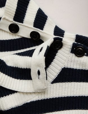 AE77 Premium Shaker Stitch Sweater