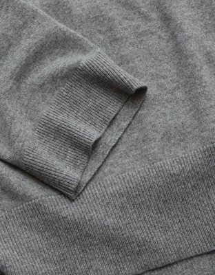 AE77 Premium Oversized Cashmere Sweater T-Shirt