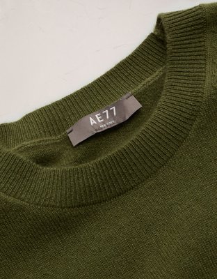 AE77 Premium Oversized Cashmere Sweater T-Shirt