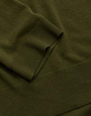 AE77 Premium Oversized Cashmere Sweater T-Shirt