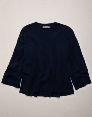 AE77 Premium Oversized Cashmere Sweater T-Shirt