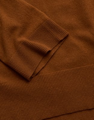 AE77 Premium Oversized Cashmere Sweater T-Shirt