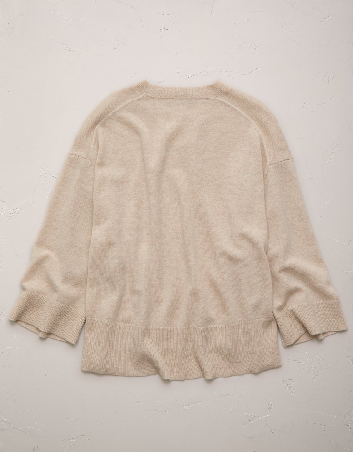 AE77 Premium Oversized Cashmere Sweater T-Shirt - image 4