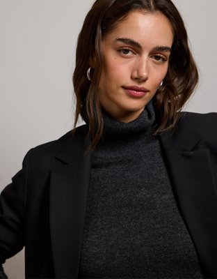 Robe chandail à col roulé AE77