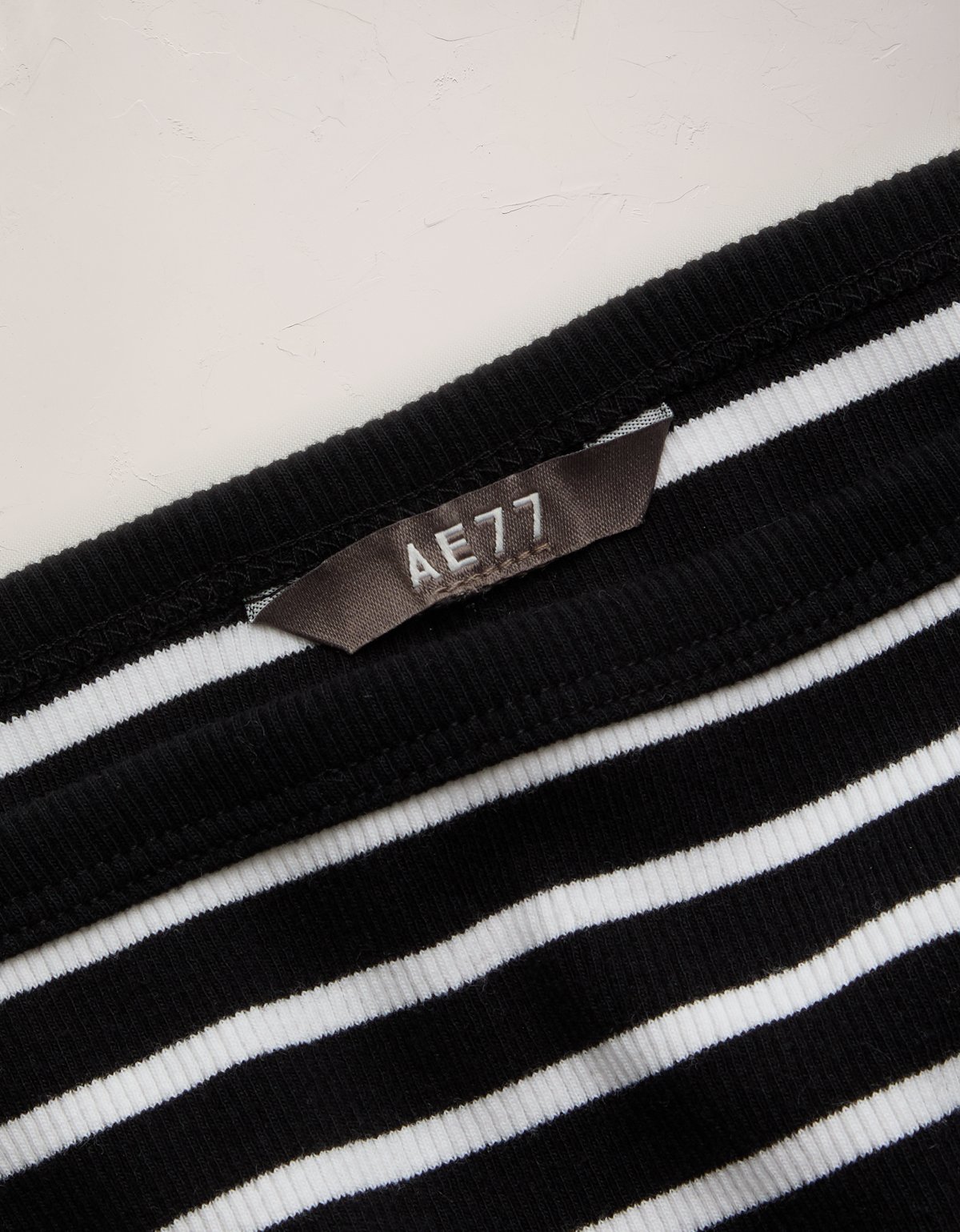 AE77 Striped Square Neck Tank Top - image 5