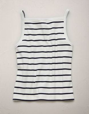 AE77 Premium Straight Neck Tank Top