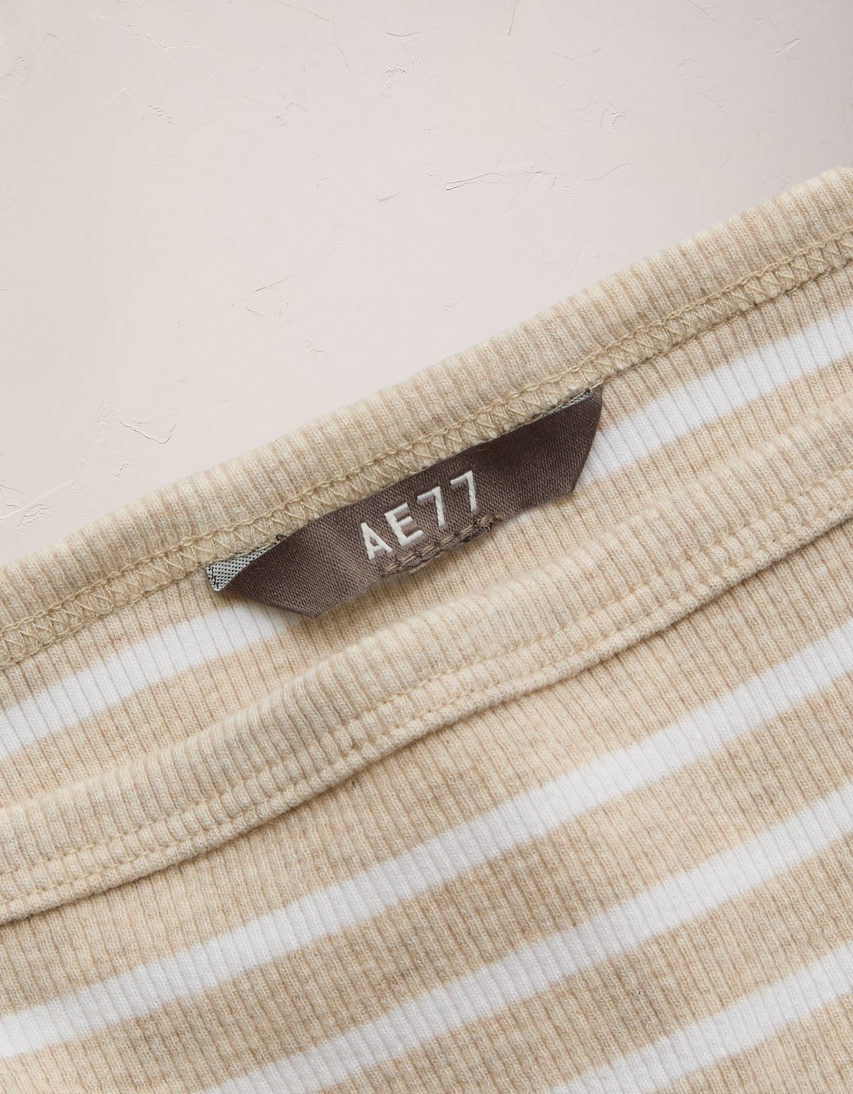 AE77 Striped Square Neck Tank Top - image 5