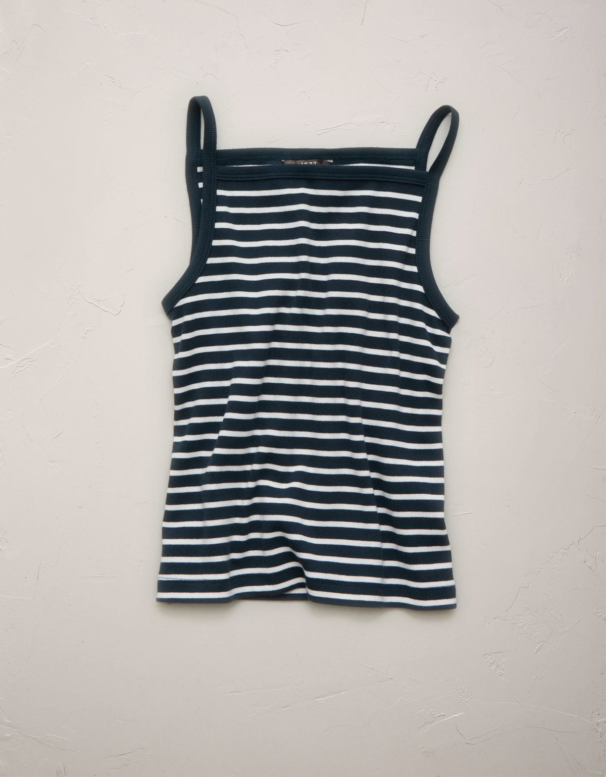 AE77 Striped Square Neck Tank Top - image 3